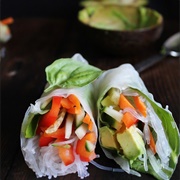 Avocado Basil Roll
