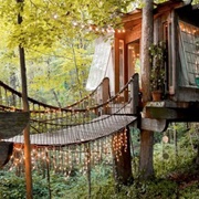 Spend the Night in a Treehouse