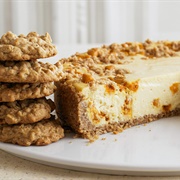 Oatmeal Butterscotch Cookie Cheesecake