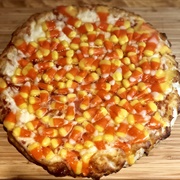 Candy Corn Pizza