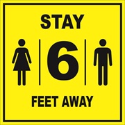 Stay 6 Feet Apart