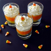 Mini Candy Corn Trifles