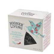 Higher Living White Tea Strawberry & Chilli Tea
