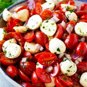 Tomato and Mozarella Salad