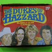 Donruss the Dukes of Hazzard Bubble Gum Cards