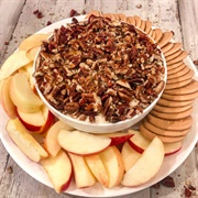Salted Caramel Pecan Cheesecake Dip