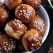Sesame Pretzel Bites