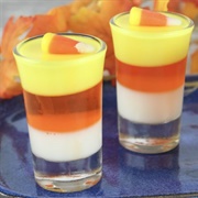 Candy Corn Jello Shots