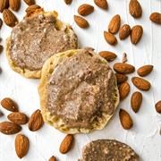 English Muffin With Almond Butter