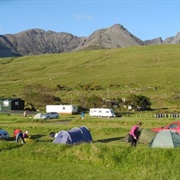 Glenbrittle Campsite, Isle of Skye, Scotland