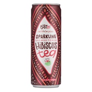 Besteas Sparkling Unsweetened Hibiscus Tea With Lime