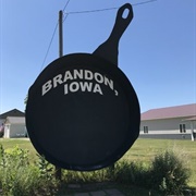 Iowa's Largest Frying Pan