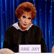 Bianca Del Rio as Judge Judy