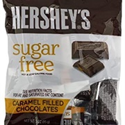HERSHEY&#39;s Sugar Free Caramel Filled Milk Chocolates
