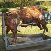 Whole Roasted Cow