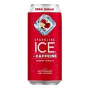 Sparkling Ice +Caffeine Cherry Vanilla