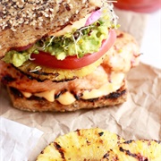 Aloha Chicken Burger