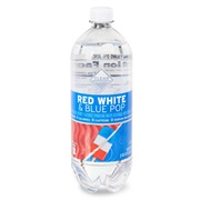 Clear American Red White & Blue Pop