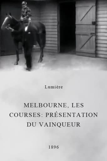 Melbourne, Les Courses : Présentation Du Vainqueur (1896)