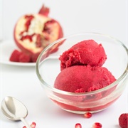 Berry Pomegranate Sorbet
