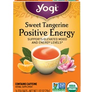 Yogi Sweet Tangerine Positive Energy Tea