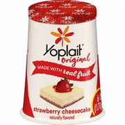Yoplait Strawberry Cheesecake