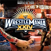 2008: WWE Wrestlemania XXIV