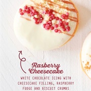 Dunkin' Donuts Raspberry Cheesecake Donut