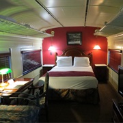 Stayed the Night in a Train Hotel