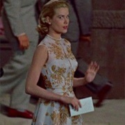 Grace Kelly Spring Inspired Dress With Chinatown Vibes- Rear Window