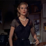 Grace Kelly Black Dress- Rear Window