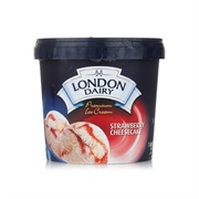 London Dairy Strawberry Cheesecake Ice Cream