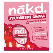 Strawberry Sundae Nakd