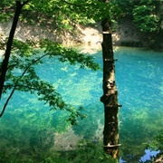 The Blue Lake, Maramureș, Romania