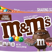 M & M's Fudge Brownie