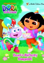 Dora's Birthday Surprise (Little Golden Book)
