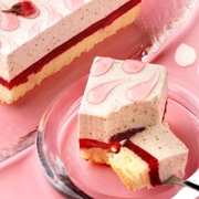Cherry Blossom Mousse Cake