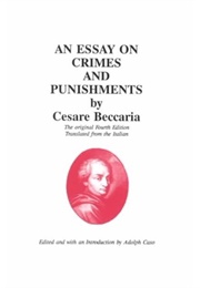 An Essay on Crimes and Punishments (Cesare Beccaria)