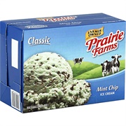 Prairie Farms Mint Chip Ice Cream