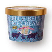 Blue Bell Confetti Cake
