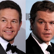 Mark Wahlberg and Matt Damon
