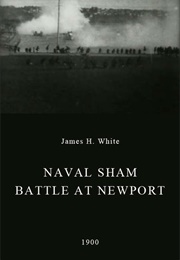 Naval Sham Battle at Newport (1900)