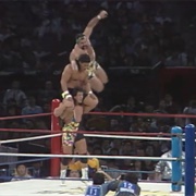 1991: Hiroshi Hase and Kensuke Sasaki vs. Steiner Brothers - Starrcade Tokyo Dome
