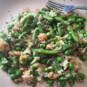 Prawn and Green Bean Risotto