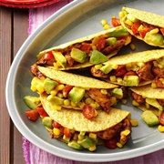 Avocado Salso Tacos