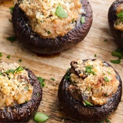 Broiled Stuffed Mushrooms