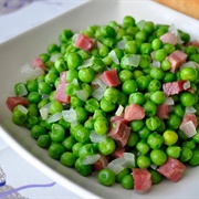 Guisantes Con Jamón