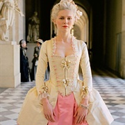 Kirsten Dunst- Pink/Yellow Dress- Maire Antoinette