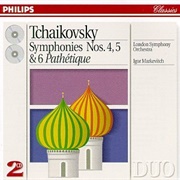 Tchaikovsky: Symphonies Nos 4-6 by LSO / Igor Markevitch