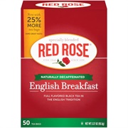 Red Rose English Breakfast Tea